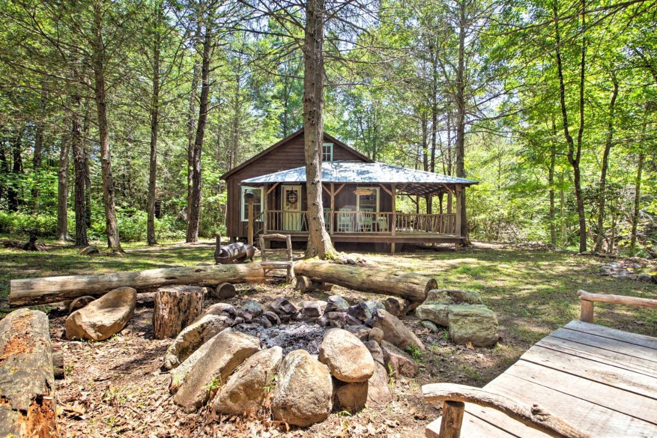 Clearwater Cabin On 10 Acres With Trout Stream! Monterey Eksteriør billede