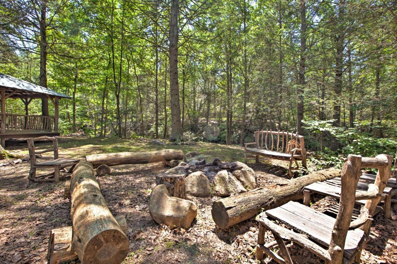 Clearwater Cabin On 10 Acres With Trout Stream! Monterey Eksteriør billede